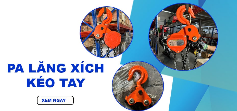 Banner pa lăng xích kéo tay