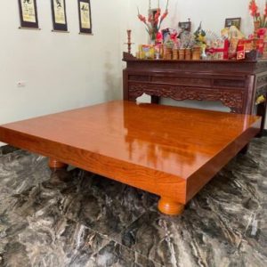 Sập Chiếu Ngựa Gỗ Hương Đá Đỏ