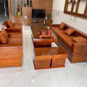Sofa đối gỗ hương