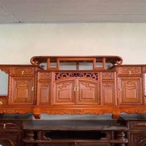 Kệ Sừng Trâu Gỗ Hương Đá